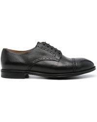 Henderson - Perforated Leather Derby Shoes - Lyst