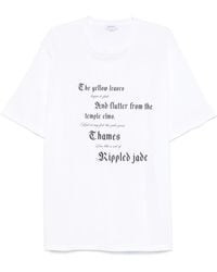 McQueen - Cotton T-Shirt - Lyst