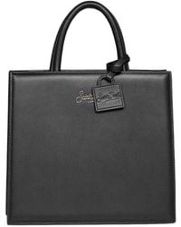 MC2 Saint Barth - Shop Logo-Plaque Leather Tote Bag - Lyst