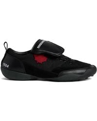 DSquared² - Maple-Leaf Leather Sneakers - Lyst