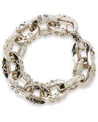 Off-White c/o Virgil Abloh - Arrow-Plaque Chain Bracelet - Lyst