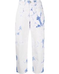 Stella McCartney Cropped-Jeans - Mehrfarbig