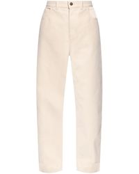 Moncler - Tapered Leg Jeans - Lyst