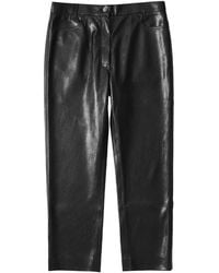 ANDAMANE - Axelle Slim-Fit Cropped Trousers - Lyst