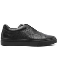 SCAROSSO - Luca Leather Sneakers - Lyst