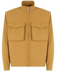 K-Way - Orian Flap-Pocket High-Neck Jacket - Lyst