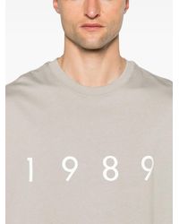 1989 STUDIO - Logo-Print Cotton T-Shirt - Lyst
