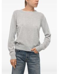 Malo - Crew-Neck Long-Sleeve Wool Sweater - Lyst