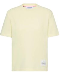 Thom Browne - 4-Bar T-Shirt mit Streifendetail - Lyst