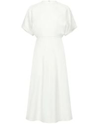 Victoria Beckham - Eleanor Midi Dress - Lyst