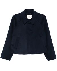 Ottod'Ame - Kort Jack Met Raglan Mouwen - Lyst