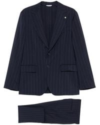 Manuel Ritz - Pinstripe Single-Breasted Suit - Lyst
