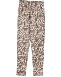 Mes Demoiselles - Pantaloni Seara Zebrati - Lyst