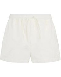 DSquared² - Linen Pull On Shorts - Lyst