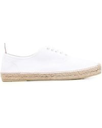 Thom Browne - Heritage Jute Sole Low-Top Sneakers - Lyst