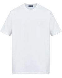 Paul & Shark - Logo-Embroidered Cotton T-Shirt - Lyst