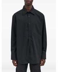 Entire studios - Patch-Pocket Long-Sleeve Shirt - Lyst