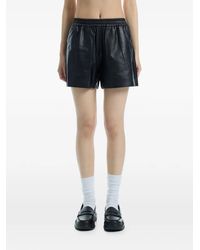 Arma - Leather Fyona Shorts - Lyst