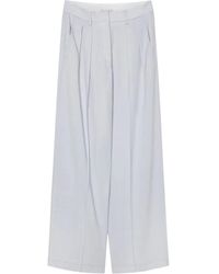 Forte Forte - Pleated Wide-Leg Trousers - Lyst