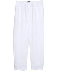 Prada - Linen Pants - Lyst