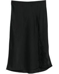 Calvin Klein - Midi Skirt - Lyst