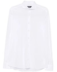 KARL LAGERFELD - Modern Fit Button-Fastening Shirt - Lyst