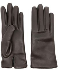 Saint Laurent - Handschuhe mit Cassandre-Schild - Lyst