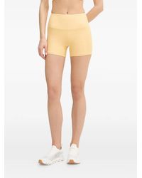 Casall - Logo-Print High-Waisted Shorts - Lyst