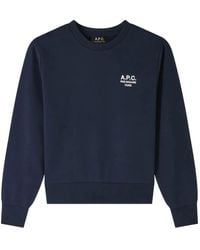 A.P.C. - Rue Madame Boxy Sweatshirt - Lyst