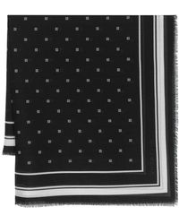 Givenchy - 4G Schal mit ausgefransten Kanten - Lyst