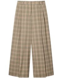 Paul Smith - Wide-Leg Cropped Trousers - Lyst