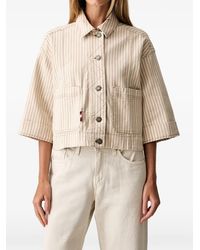 Mos Mosh - Reine Striped Jacket - Lyst