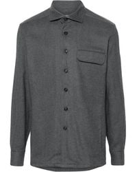 Corneliani - Giacca-Camicia Con Colletto Classico - Lyst