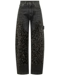 DARKPARK - Audery Fringe-Embellished Jeans - Lyst