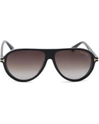 Tom Ford - Marcus Pilot-Frame Sunglasses - Lyst