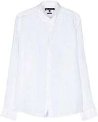 Michael Kors Long Sleeves Linen 2 Pockets Over Shirt in