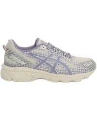 Asics - X Story Mfg Gel-Venture Gingham-Check Sneakers - Lyst