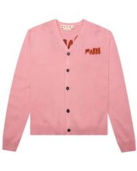 Marni - Vest Met Geborduurd Logo - Lyst