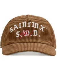 SAINT Mxxxxxx - X Sean Wotherspoon Corduroy Embroidered Cap - Lyst