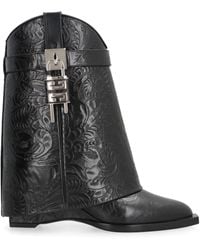Givenchy - Stivali Shark Lock Cowboy - Lyst