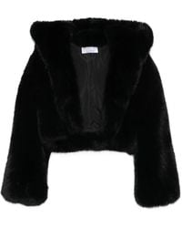 GIUSEPPE DI MORABITO - Hooded Faux-Fur Jacket - Lyst