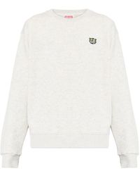 KENZO - Crew Neck Sweatshirt - Lyst