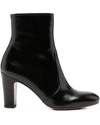 Chie Mihara - Manel Croc-Effect Leather Ankle Boots - Lyst