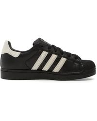 adidas - Stripes Superstar Sneakers - Lyst