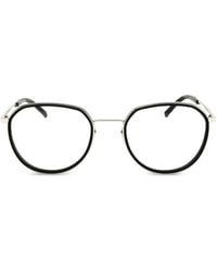 Porsche Design - Lunettes De Vue P8740 À Monture Ronde - Lyst