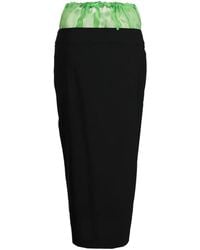 A.W.A.K.E. MODE - Two-Tone Drawstring Midi Skirt - Lyst
