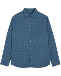 Maison Kitsuné - Floral-Print Shirt - Lyst