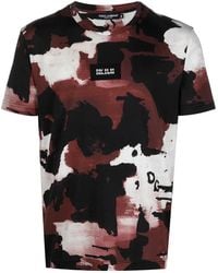 Dolce & Gabbana - Camouflage Print Cotton T-Shirt - Lyst