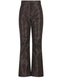 Fendi - Ff-Motif Ski Pants - Lyst