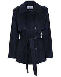 IVY & OAK - Iojunemarie Belted Double-Breasted Coat - Lyst